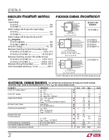 浏览型号LT1076HVCT-5的Datasheet PDF文件第2页