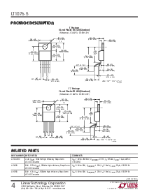 浏览型号LT1076IT-5的Datasheet PDF文件第4页