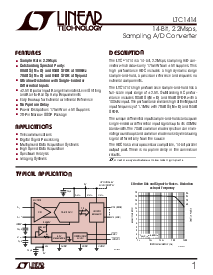 浏览型号LTC1414IGN的Datasheet PDF文件第1页