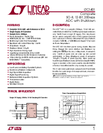 浏览型号LTC1400IS8的Datasheet PDF文件第1页