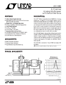 浏览型号LTC1387CG的Datasheet PDF文件第1页