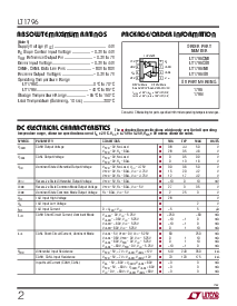 浏览型号LT1796CS8的Datasheet PDF文件第2页