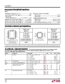 浏览型号LT1991CMS的Datasheet PDF文件第2页