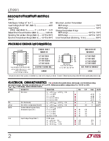 浏览型号LT1991ACDD的Datasheet PDF文件第2页