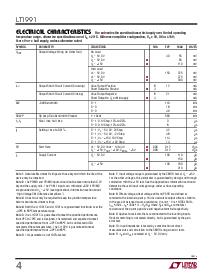 浏览型号LT1991ACDD的Datasheet PDF文件第4页