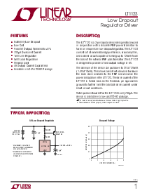 浏览型号LT1121CST-5的Datasheet PDF文件第1页