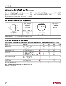 浏览型号LT1121CST-5的Datasheet PDF文件第2页