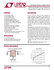 浏览型号LT1121CS8-5的Datasheet PDF文件第1页