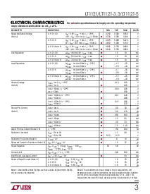 浏览型号LT1121AHVIS8的Datasheet PDF文件第3页