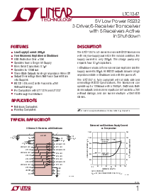 浏览型号LTC1347CG的Datasheet PDF文件第1页