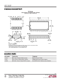 浏览型号LTC1334CG的Datasheet PDF文件第8页