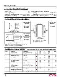 浏览型号LT1270CT的Datasheet PDF文件第2页