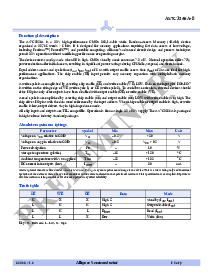 浏览型号AS7C3256A-8的Datasheet PDF文件第2页