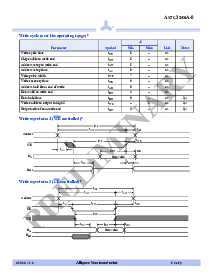 浏览型号AS7C3256A-8的Datasheet PDF文件第5页
