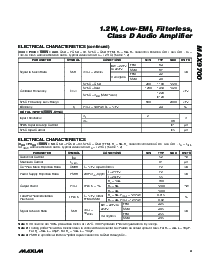 浏览型号MAX9700B的Datasheet PDF文件第3页