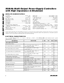 浏览型号MAX8742的Datasheet PDF文件第2页