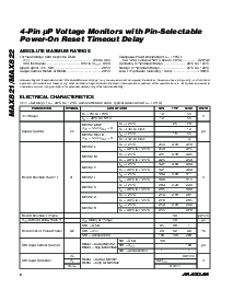 浏览型号MAX823Z的Datasheet PDF文件第2页