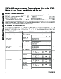 浏览型号MAX825M的Datasheet PDF文件第2页