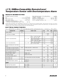 浏览型号MAX6642的Datasheet PDF文件第2页