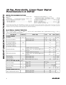 浏览型号MAX5474的Datasheet PDF文件第2页