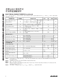 浏览型号MAX4850H的Datasheet PDF文件第4页
