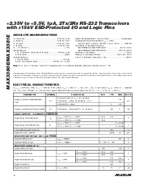 浏览型号MAX338EPE的Datasheet PDF文件第2页