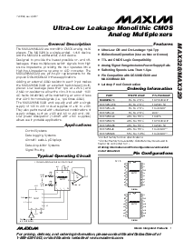 浏览型号MAX328CWE的Datasheet PDF文件第1页