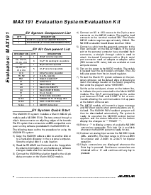 浏览型号MAX191EVSYS-DIP的Datasheet PDF文件第2页