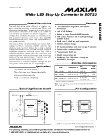 浏览型号MAX1848EKA-T的Datasheet PDF文件第1页