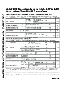 浏览型号MAX3222ECAP的Datasheet PDF文件第4页