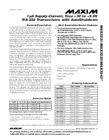 浏览型号MAX3221EETE的Datasheet PDF文件第1页