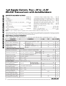 浏览型号MAX3221EETE的Datasheet PDF文件第2页