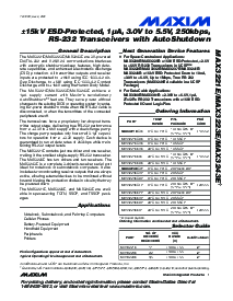 浏览型号MAX3221EUE?的Datasheet PDF文件第1页