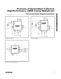 浏览型号MAX306CWI的Datasheet PDF文件第9页