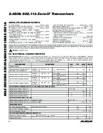 浏览型号MAX2820AETM+TD的Datasheet PDF文件第2页