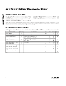 浏览型号MAX2291EVKIT的Datasheet PDF文件第2页