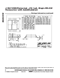 浏览型号MAX221ECUE的Datasheet PDF文件第12页