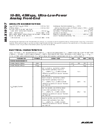 浏览型号MAX19707的Datasheet PDF文件第2页