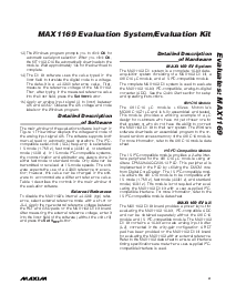 浏览型号MAX1169EVKIT的Datasheet PDF文件第3页