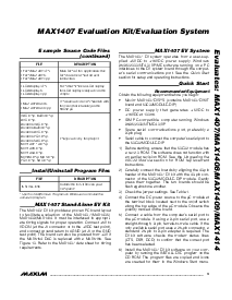 浏览型号MAX1407EVSYS的Datasheet PDF文件第3页