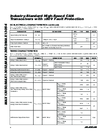 浏览型号MAX13052的Datasheet PDF文件第4页