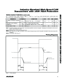 浏览型号MAX13052的Datasheet PDF文件第5页