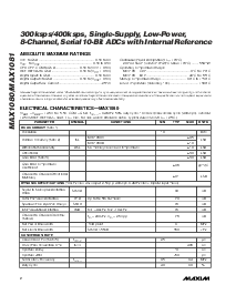 浏览型号MAX1080A的Datasheet PDF文件第2页