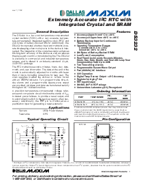 浏览型号DS3232的Datasheet PDF文件第1页