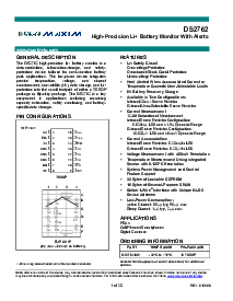 浏览型号DS276S的Datasheet PDF文件第1页