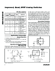 浏览型号DG529C/D的Datasheet PDF文件第6页