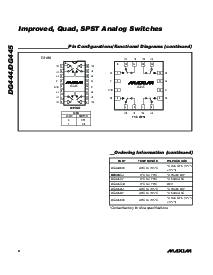 浏览型号DG529C/D的Datasheet PDF文件第8页