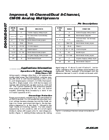 浏览型号DG407AK的Datasheet PDF文件第6页