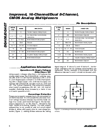 浏览型号DG406EWI的Datasheet PDF文件第6页