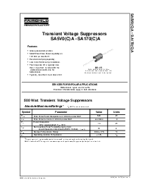 浏览型号SA15A的Datasheet PDF文件第1页